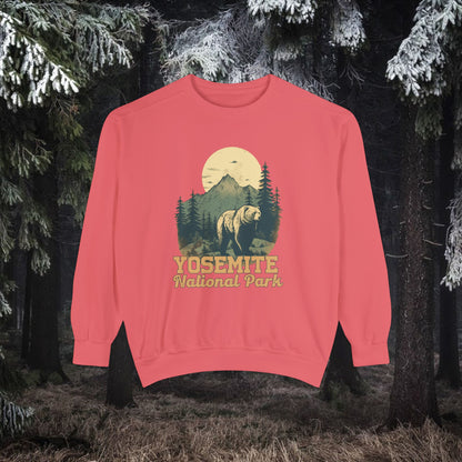 yosemite national park ,Unisex Garment-Dyed Sweatshirt