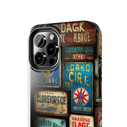 Retro car Tough Phone Cases