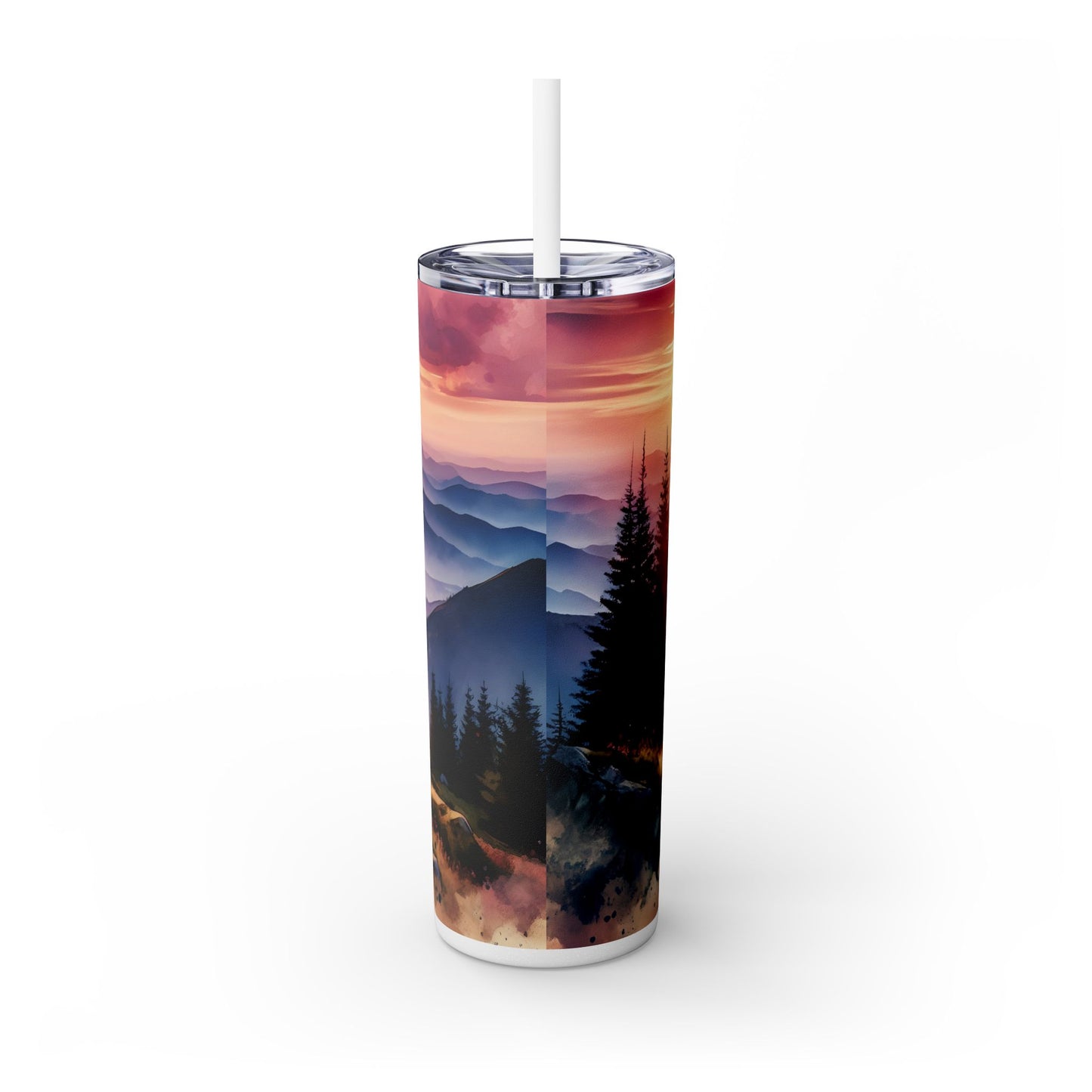 Sunset Tumbler with Straw, 20oz