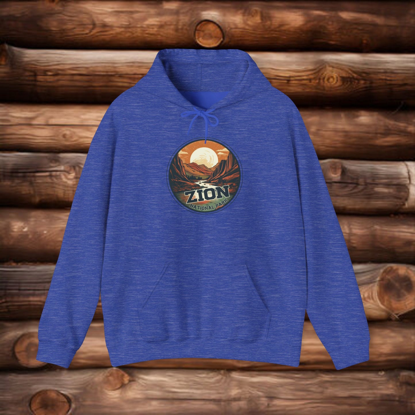 zion national park  ,Unisex Heavy Blend™ Hooded Sweatshirt