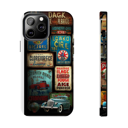 Retro car Tough Phone Cases