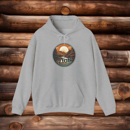 zion national park  ,Unisex Heavy Blend™ Hooded Sweatshirt