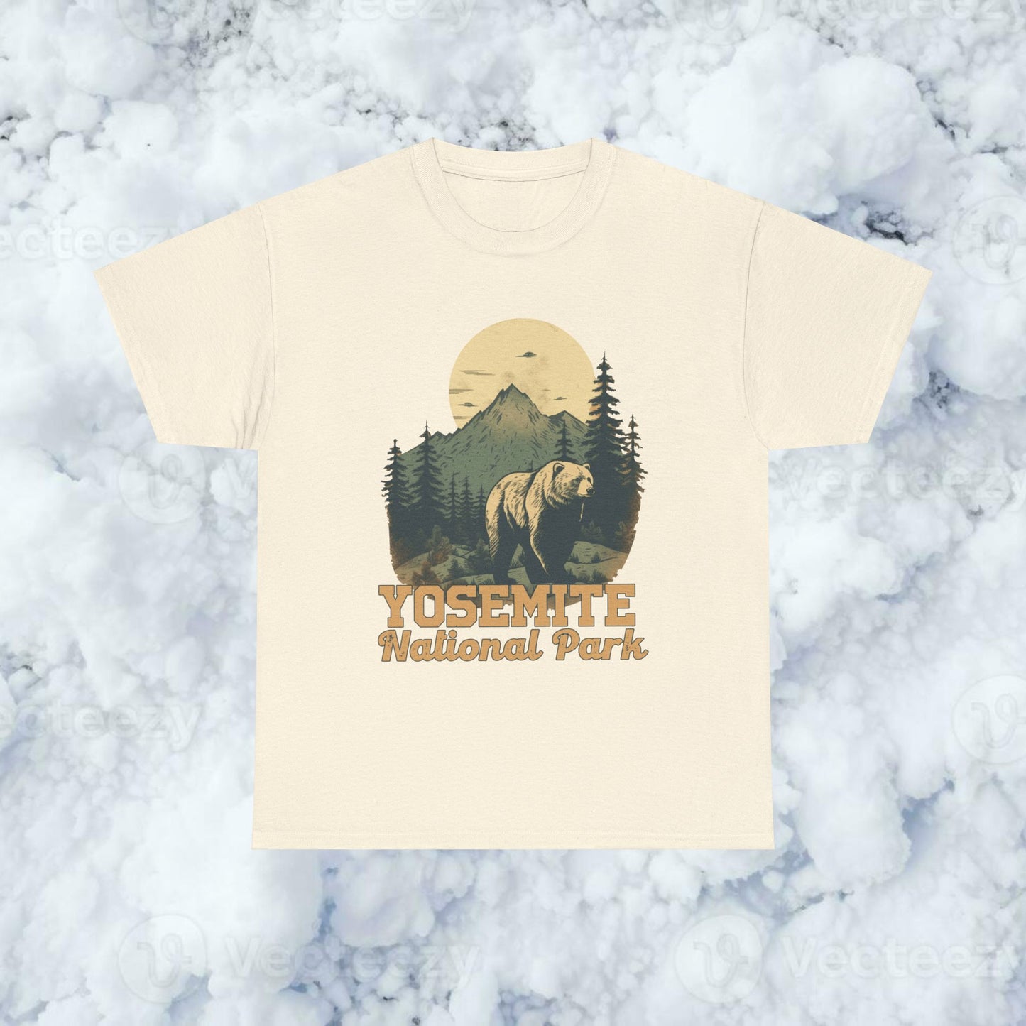 Copy of zion national park  Unisex Heavy Cotton Tee