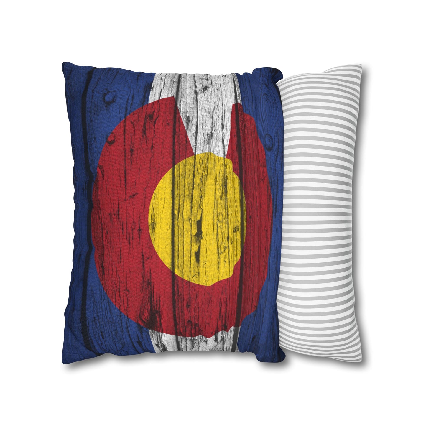 Colorado Polyester Square Pillowcase