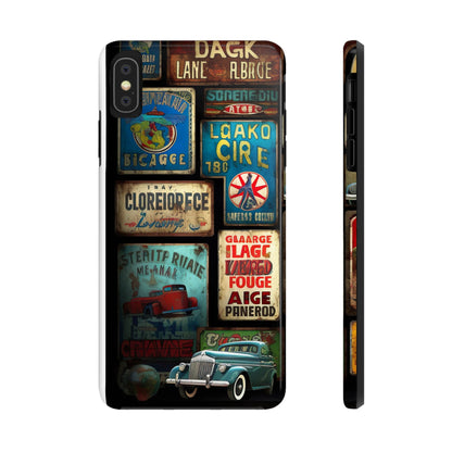 Retro car Tough Phone Cases