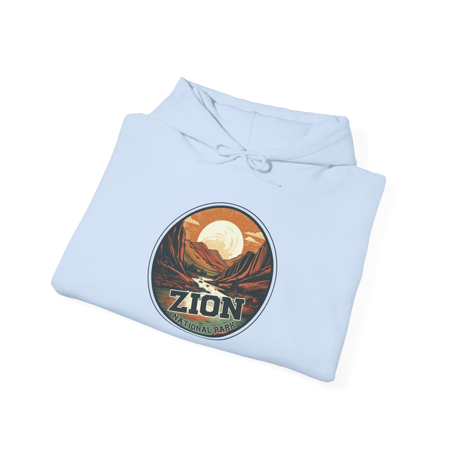 zion national park  ,Unisex Heavy Blend™ Hooded Sweatshirt