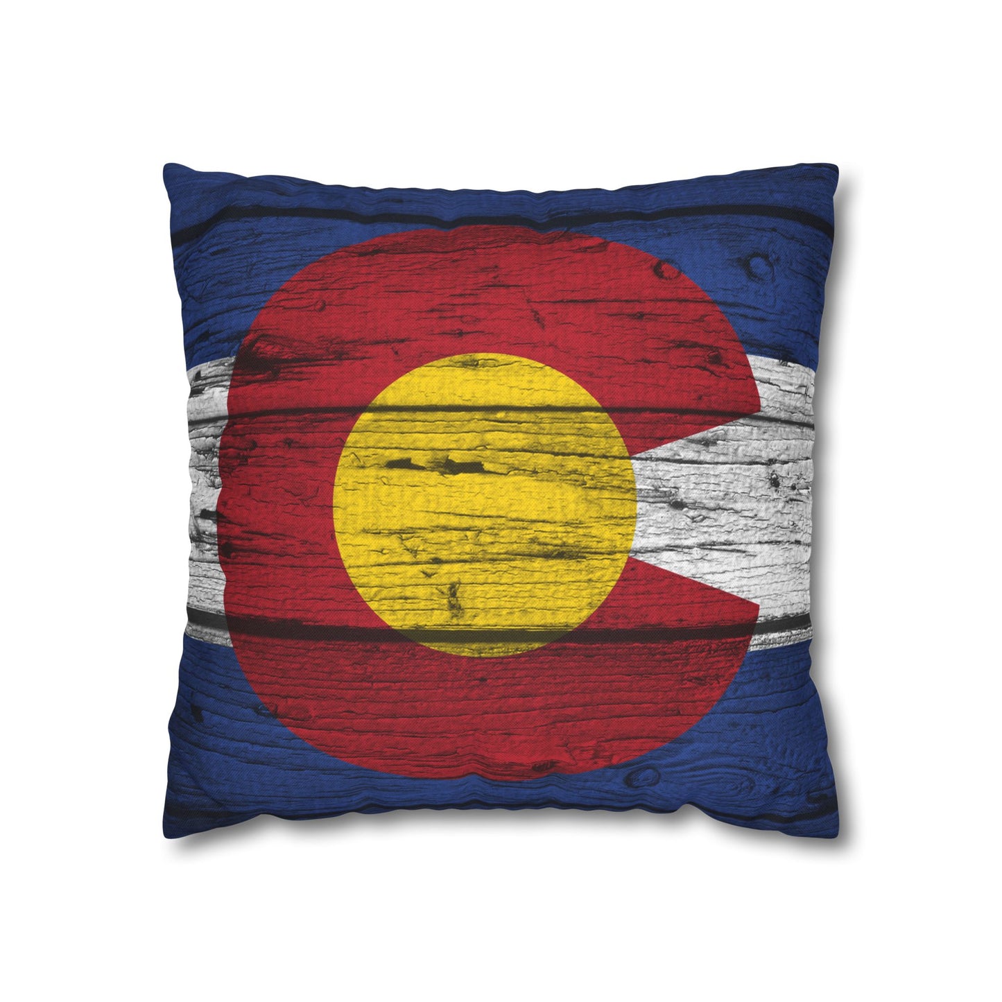 Colorado Polyester Square Pillowcase