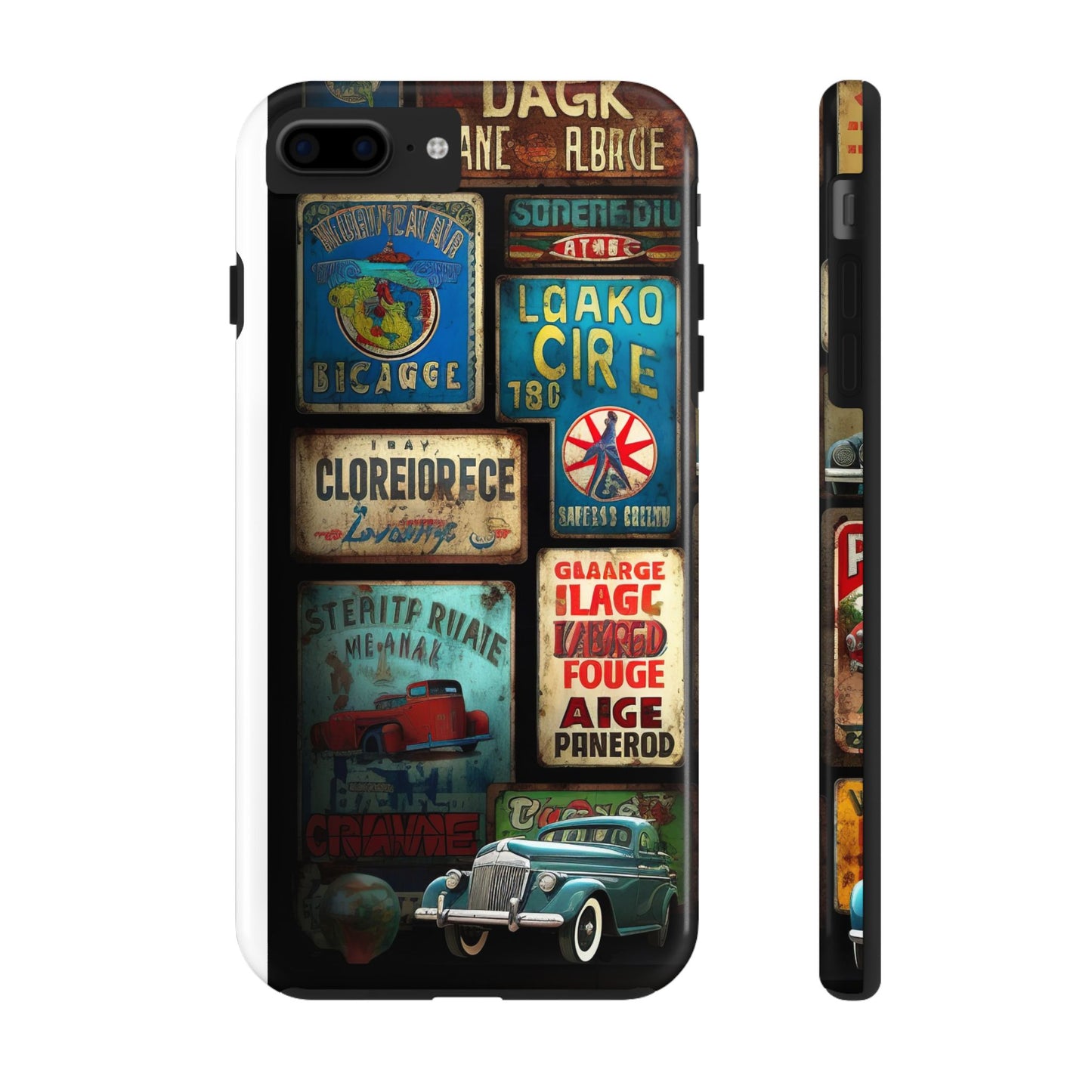 Retro car Tough Phone Cases