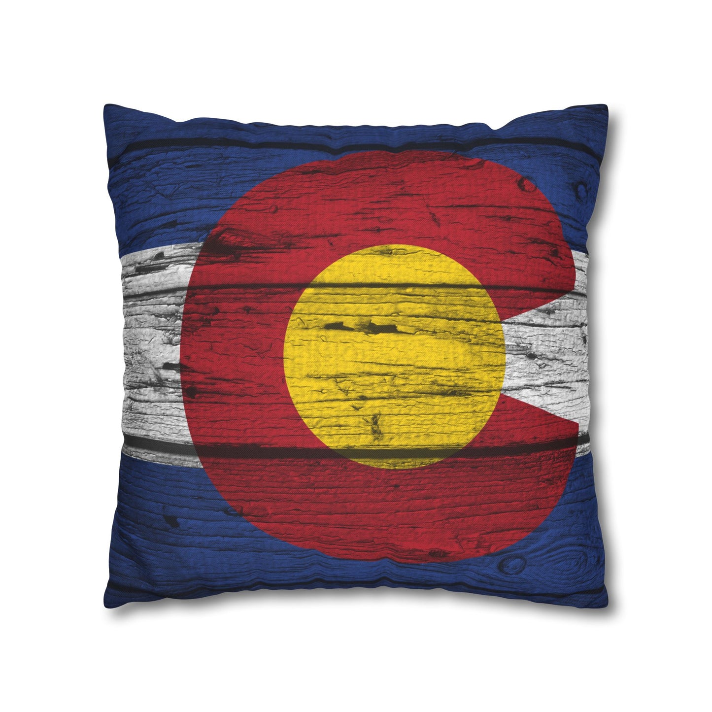 Colorado Polyester Square Pillowcase