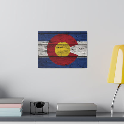 Colorado Matte Canvas, Stretched, 0.75"