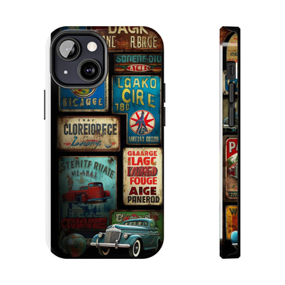 Retro car Tough Phone Cases