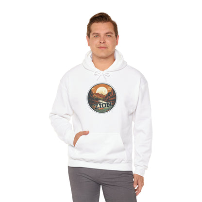 zion national park  ,Unisex Heavy Blend™ Hooded Sweatshirt