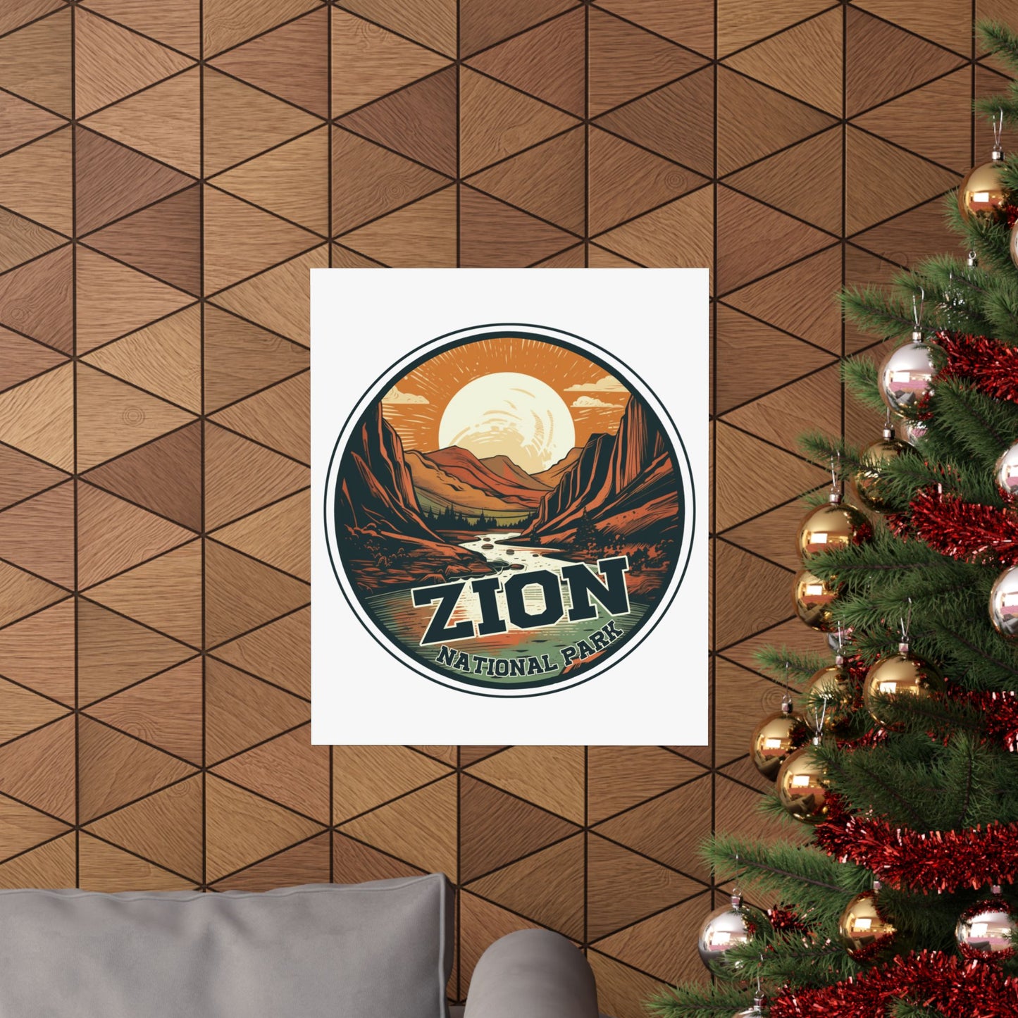 zion national park Matte Vertical Posters