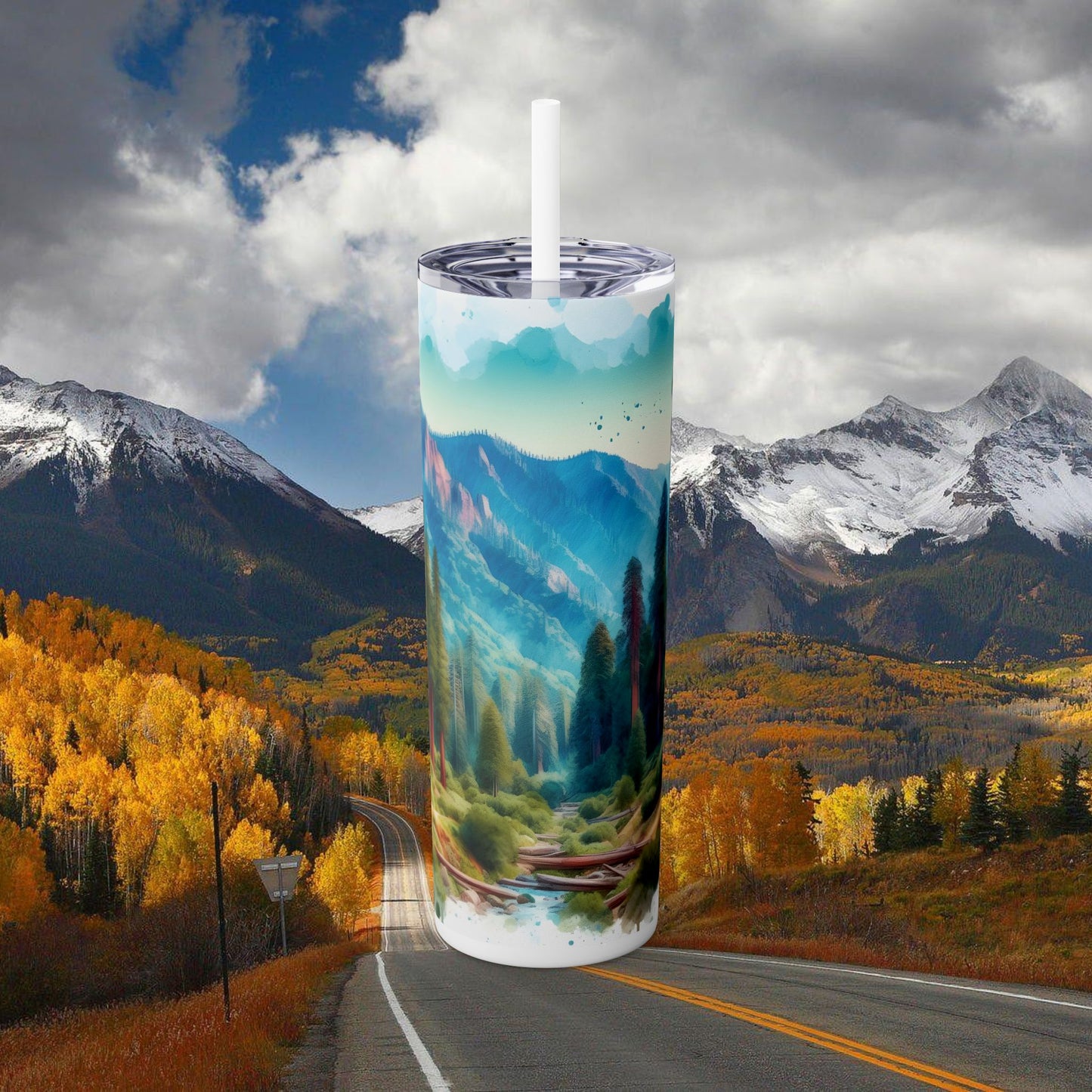 Nature Tumbler with Straw, 20oz