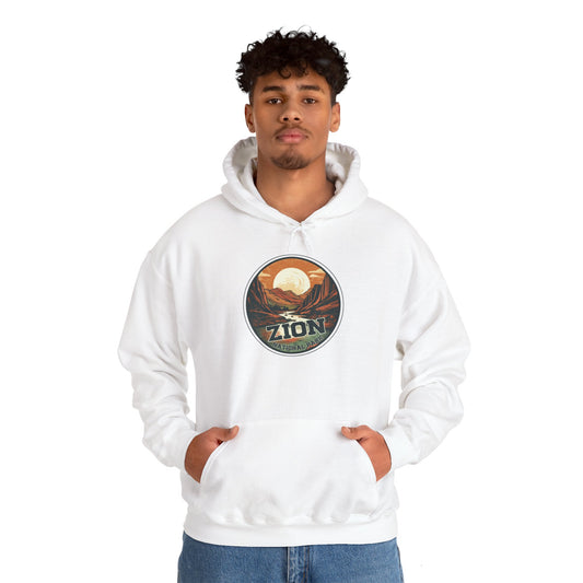 zion national park  ,Unisex Heavy Blend™ Hooded Sweatshirt