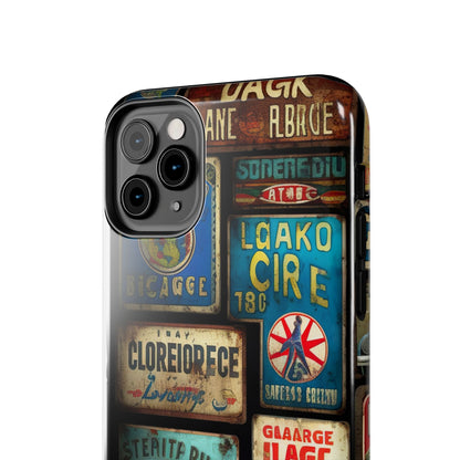 Retro car Tough Phone Cases