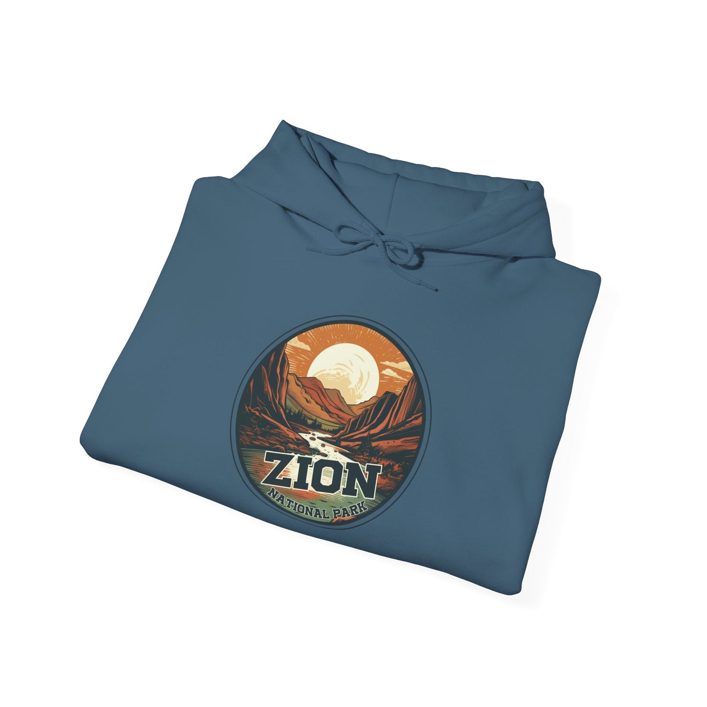 zion national park  ,Unisex Heavy Blend™ Hooded Sweatshirt