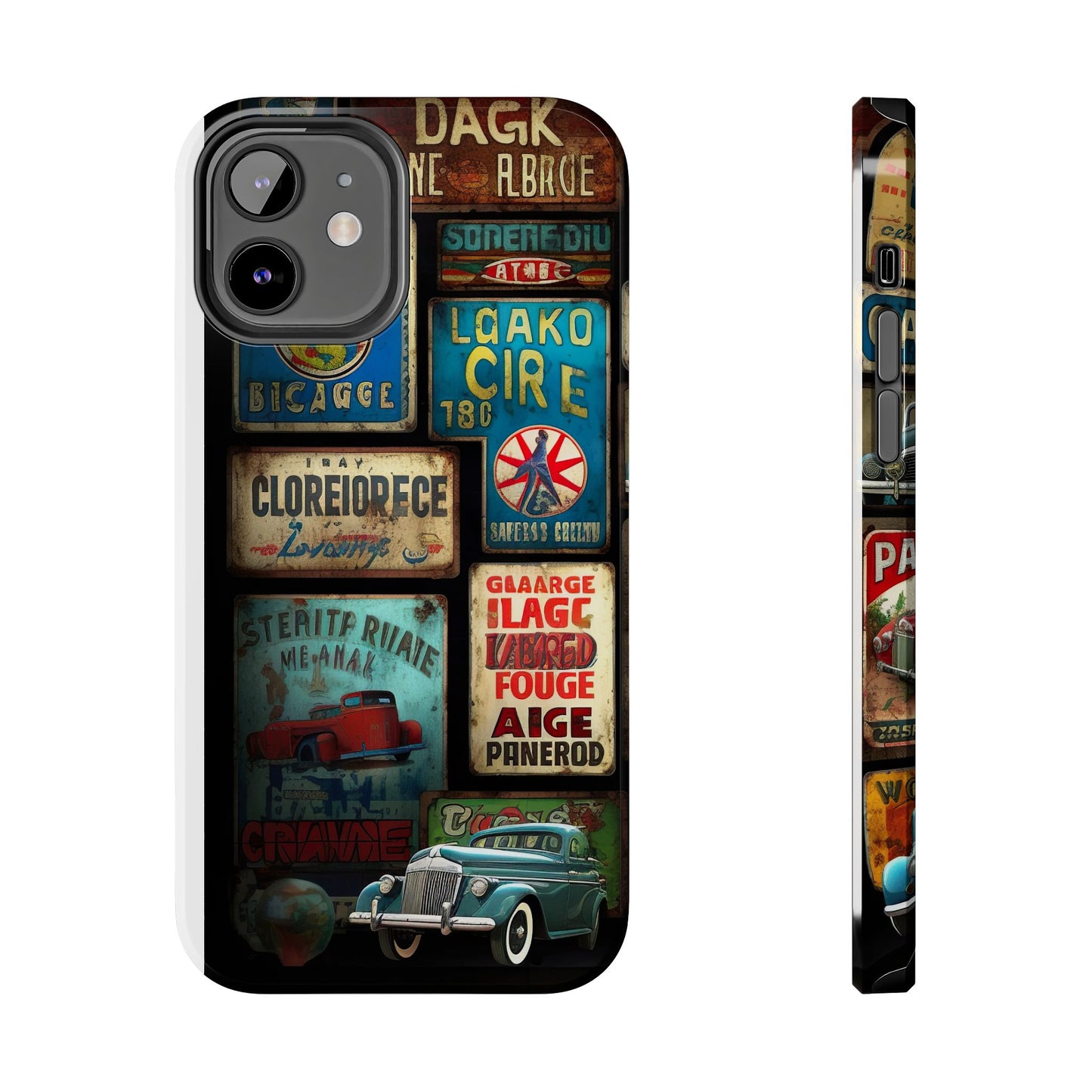 Retro car Tough Phone Cases