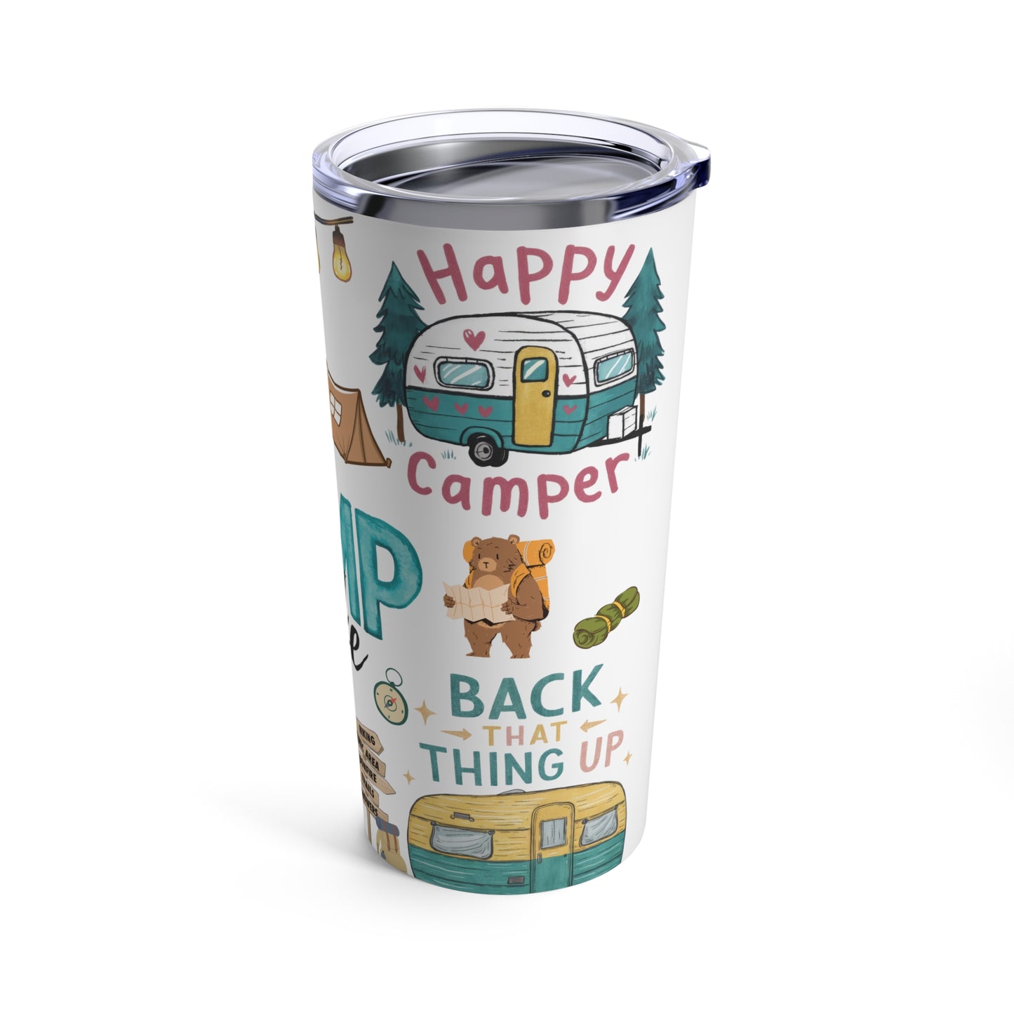 Camp life Tumbler 20oz