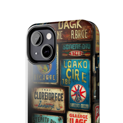 Retro car Tough Phone Cases