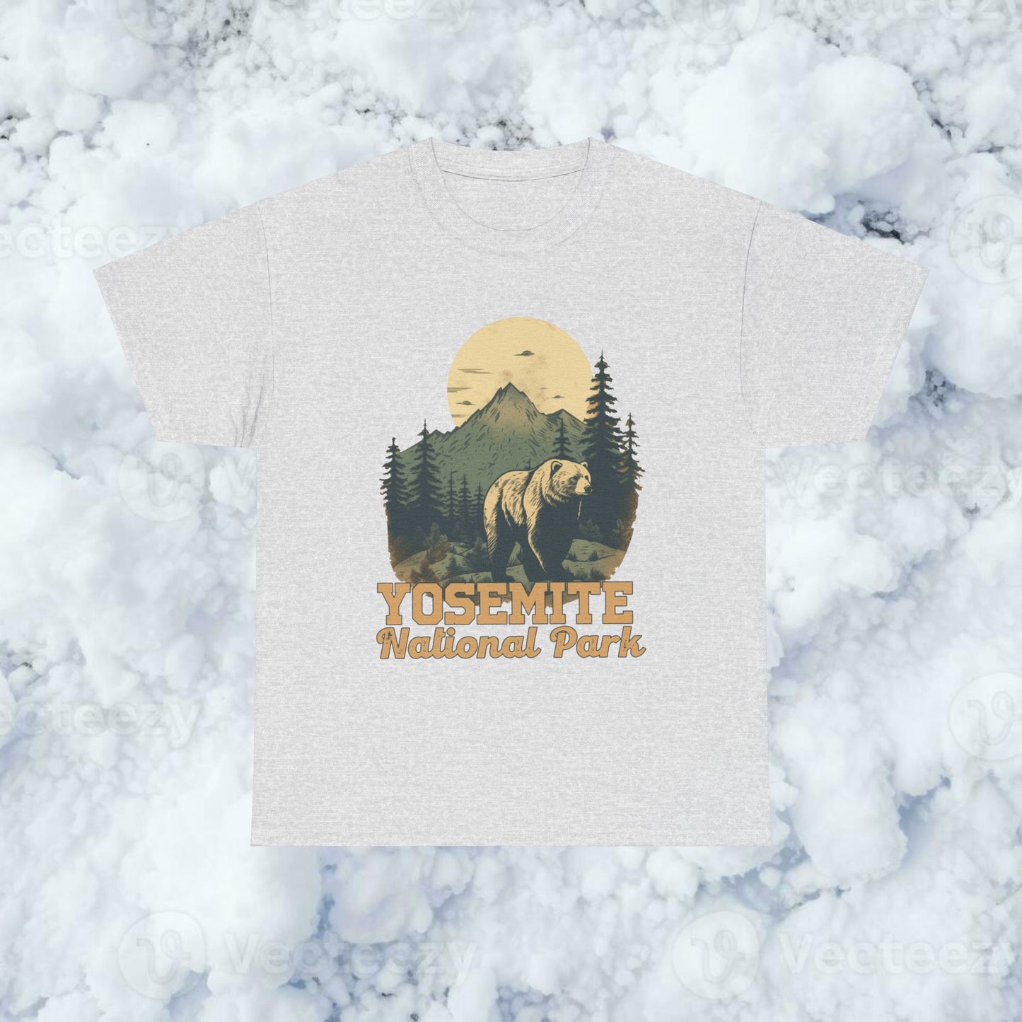 Copy of zion national park  Unisex Heavy Cotton Tee