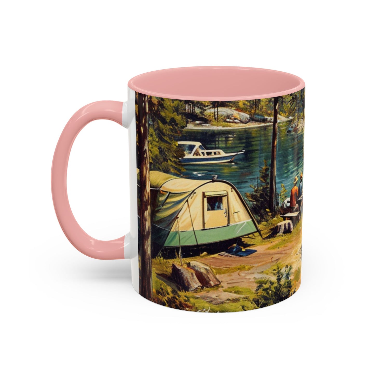 Camping Accent Coffee Mug (11, 15oz)