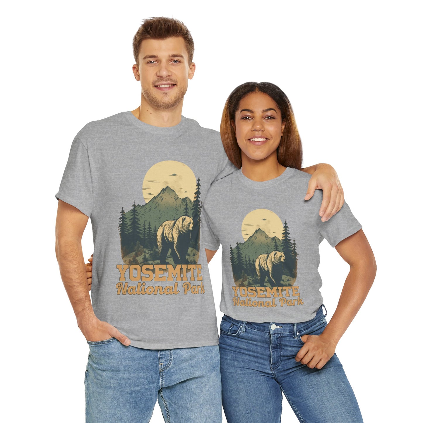 Copy of zion national park  Unisex Heavy Cotton Tee