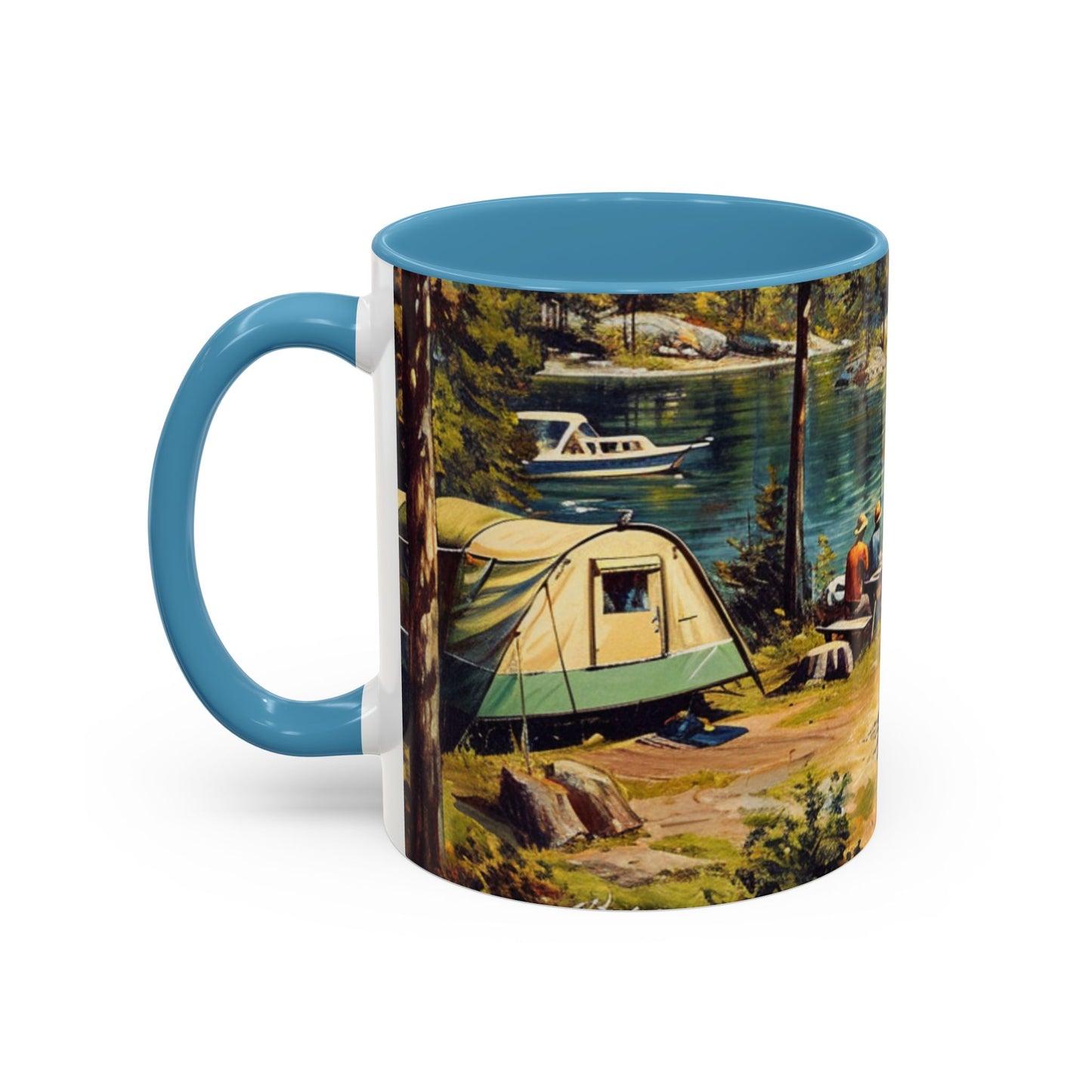 Camping Accent Coffee Mug (11, 15oz)