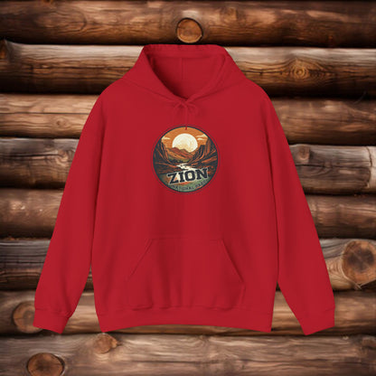 zion national park  ,Unisex Heavy Blend™ Hooded Sweatshirt