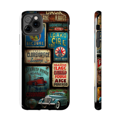 Retro car Tough Phone Cases