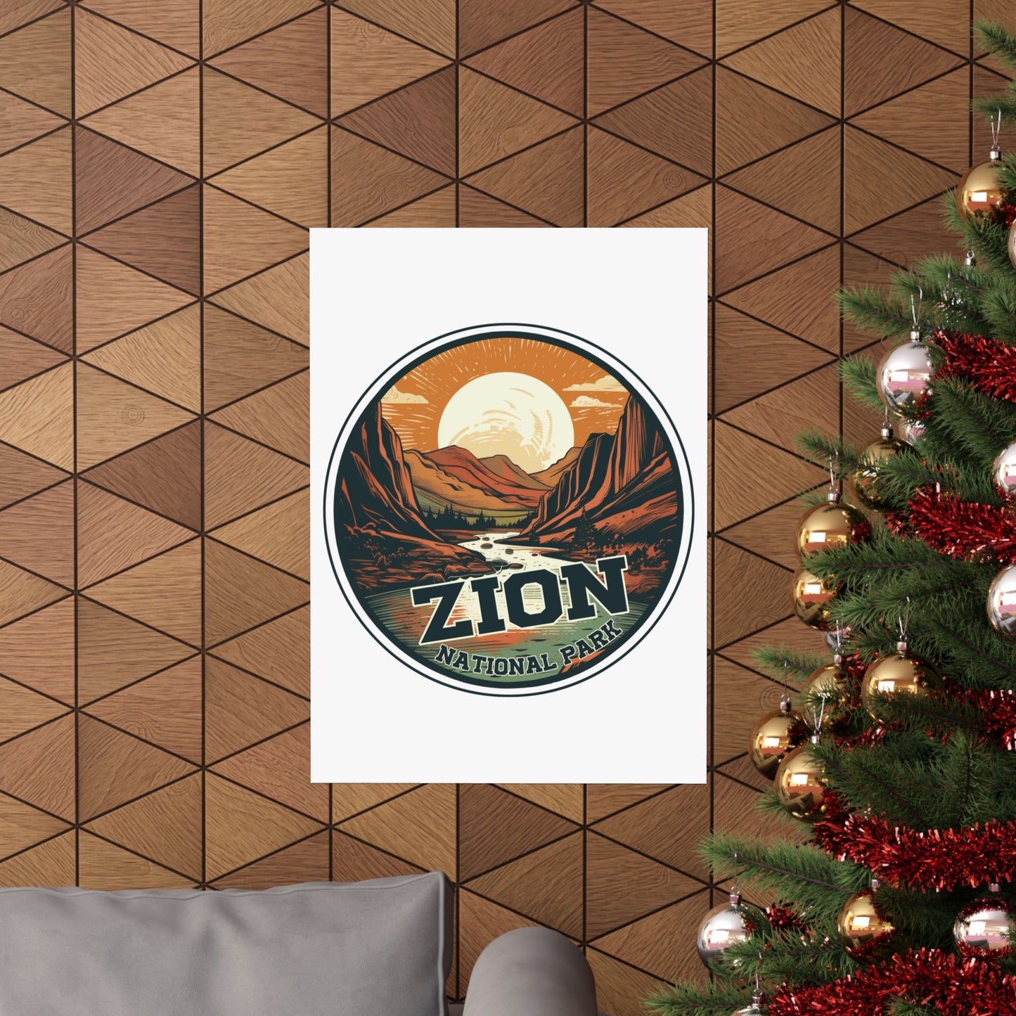 zion national park Matte Vertical Posters