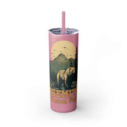 yosemite national park Tumbler with Straw, 20oz