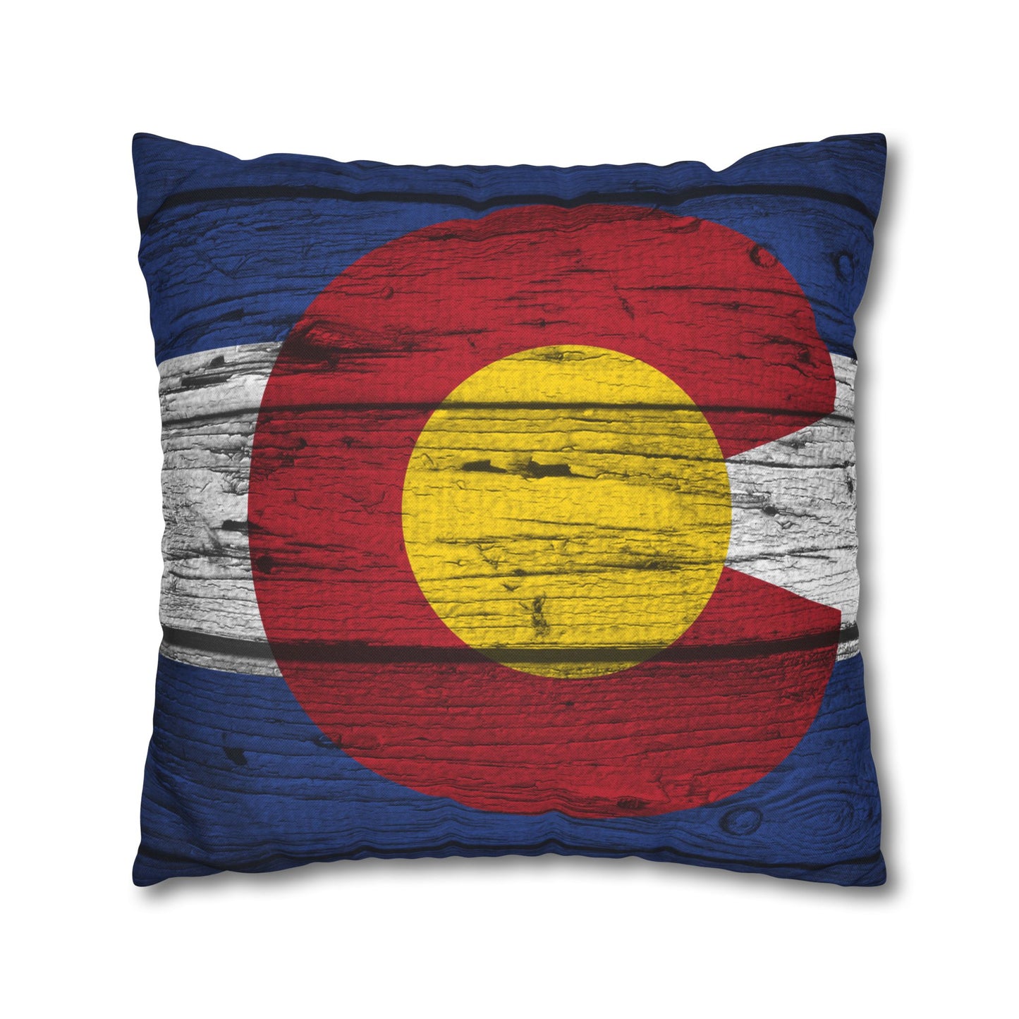 Colorado Polyester Square Pillowcase